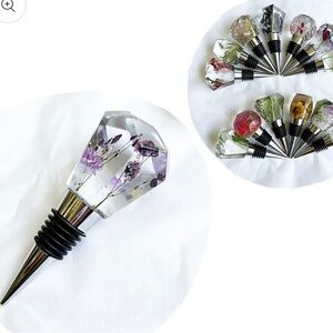 🌺Handmade | Resin Wine Stopper | Unique